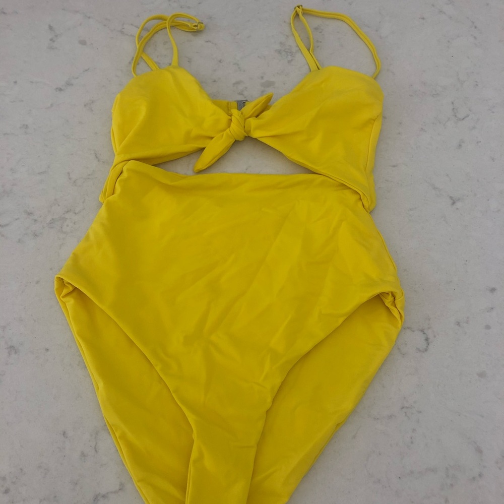 Mara Hoffman XS Kia Cutout One-Piece Swimsuit